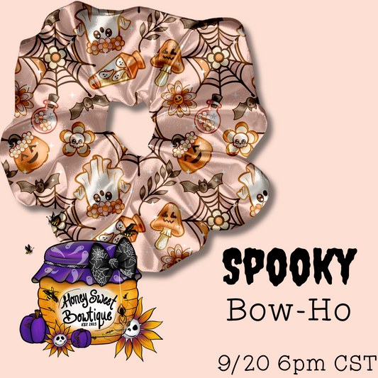 Spooky Bow-Ho Scrunchies