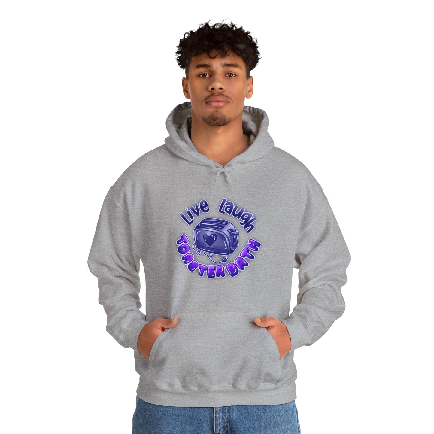 Live Laugh, Unisex Heavy Blend™ Hooded Sweatshirt