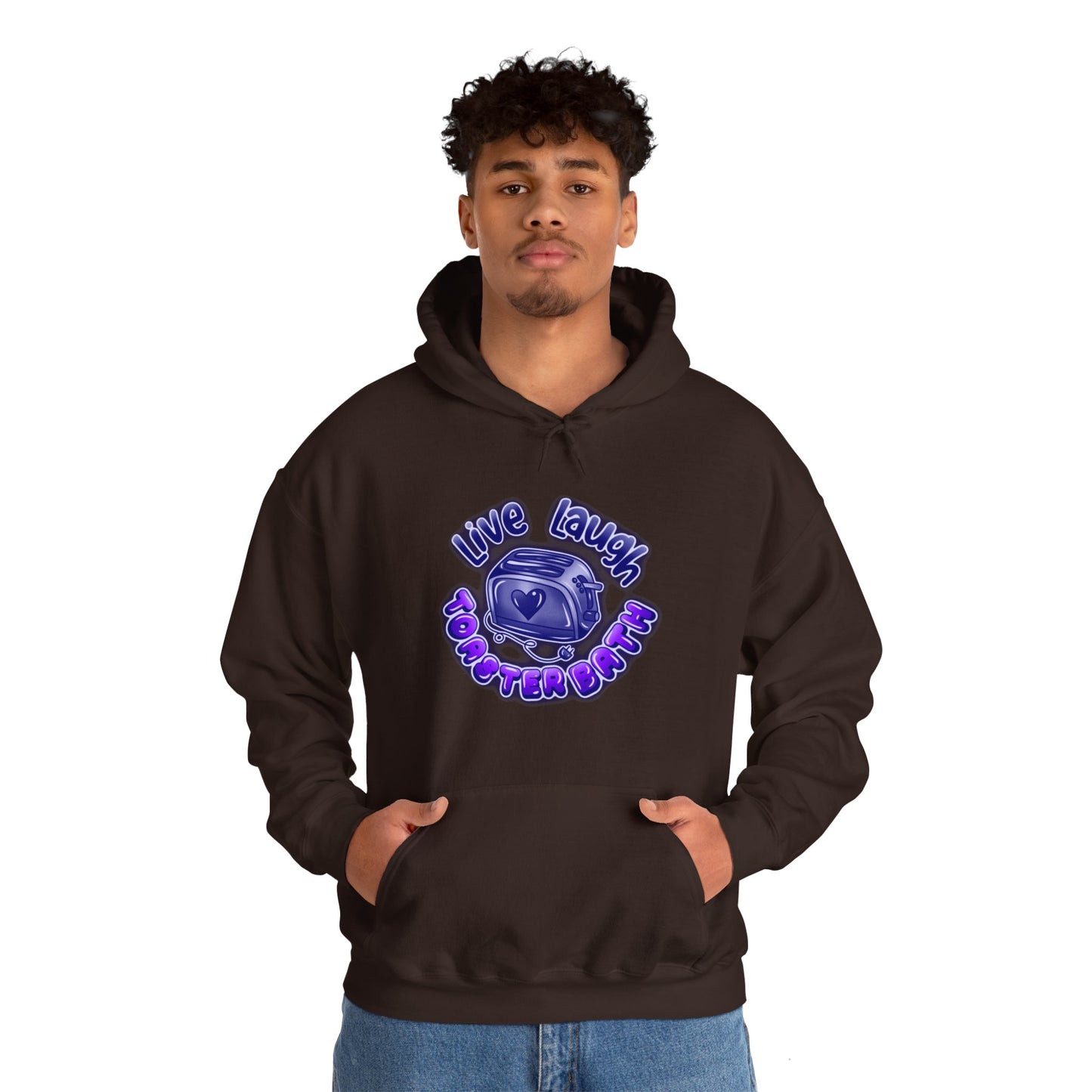 Live Laugh, Unisex Heavy Blend™ Hooded Sweatshirt