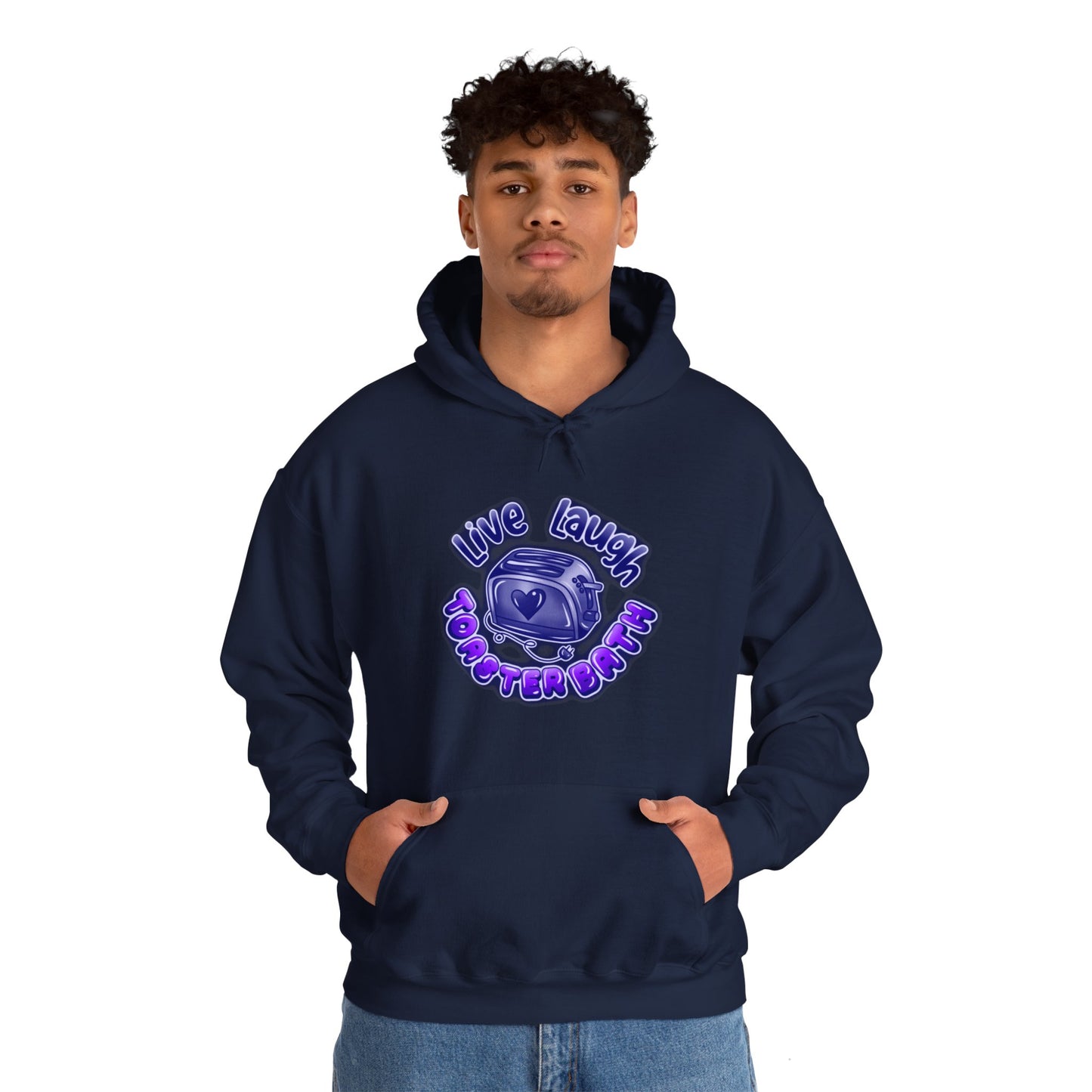 Live Laugh, Unisex Heavy Blend™ Hooded Sweatshirt