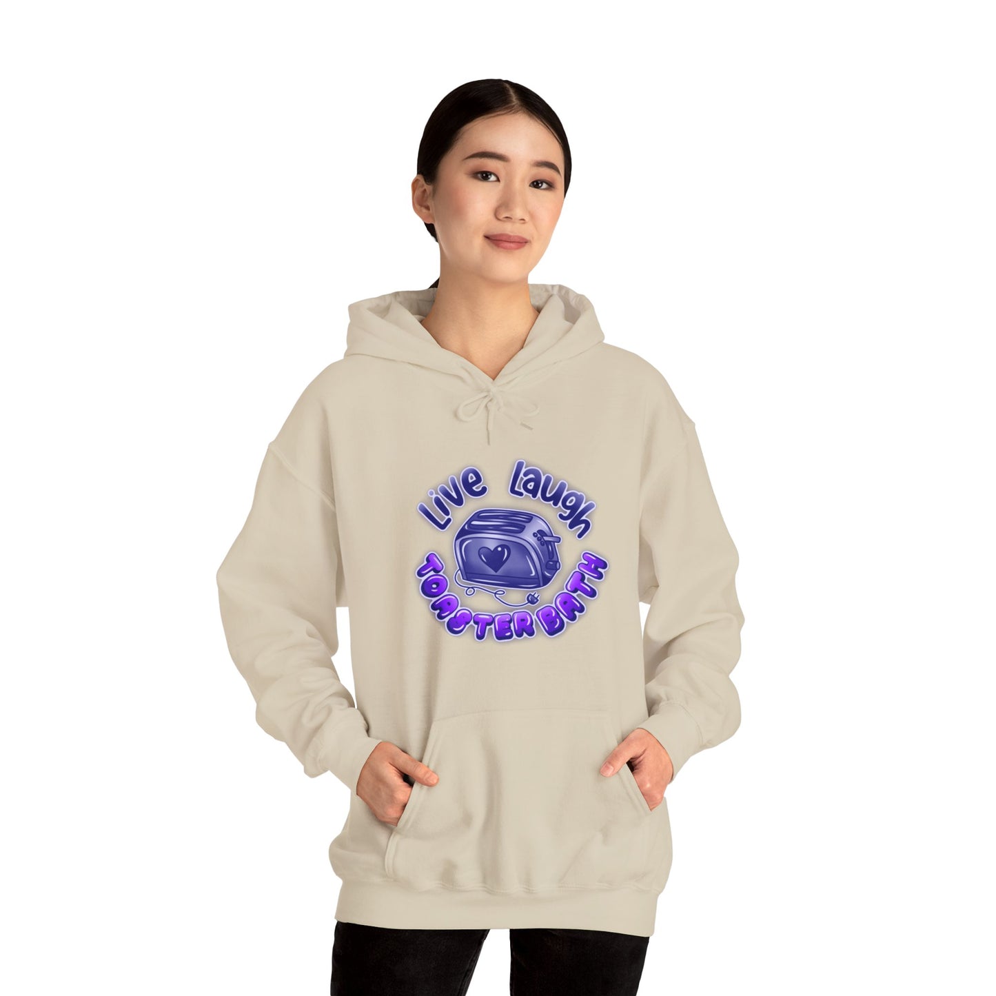 Live Laugh, Unisex Heavy Blend™ Hooded Sweatshirt