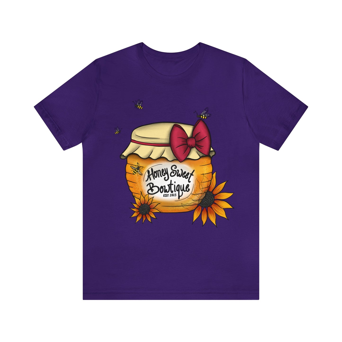 Honey Sweet Bowtique, Branded Unisex Jersey Short Sleeve Tee