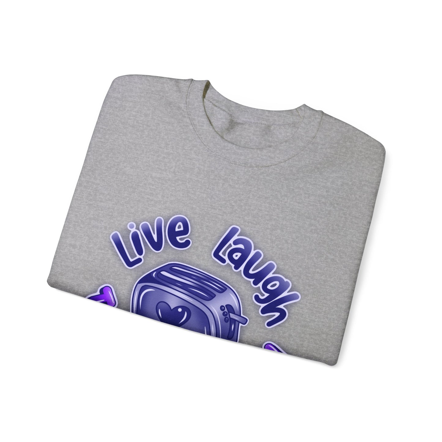 Live Laugh, Unisex Heavy Blend™ Crewneck Sweatshirt