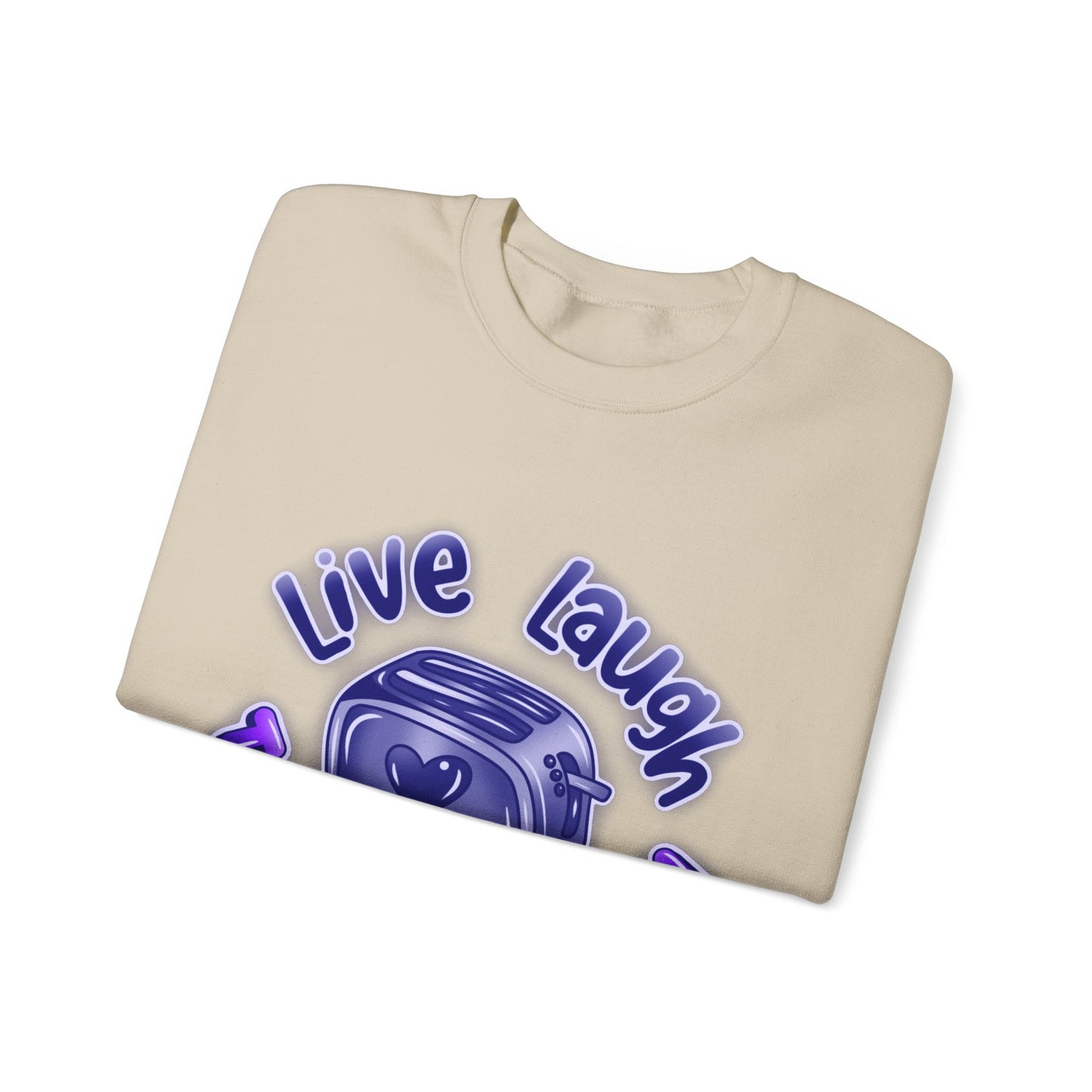 Live Laugh, Unisex Heavy Blend™ Crewneck Sweatshirt