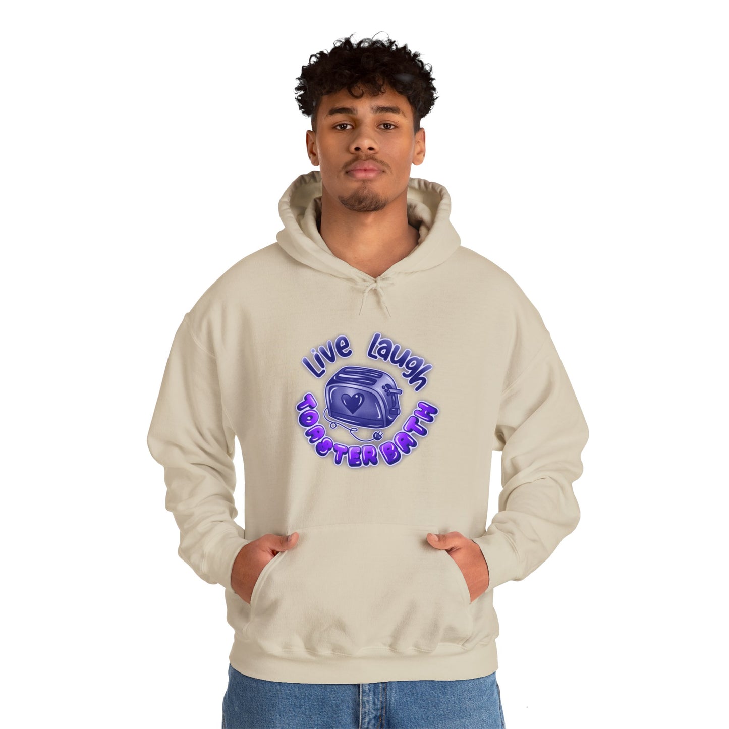 Live Laugh, Unisex Heavy Blend™ Hooded Sweatshirt