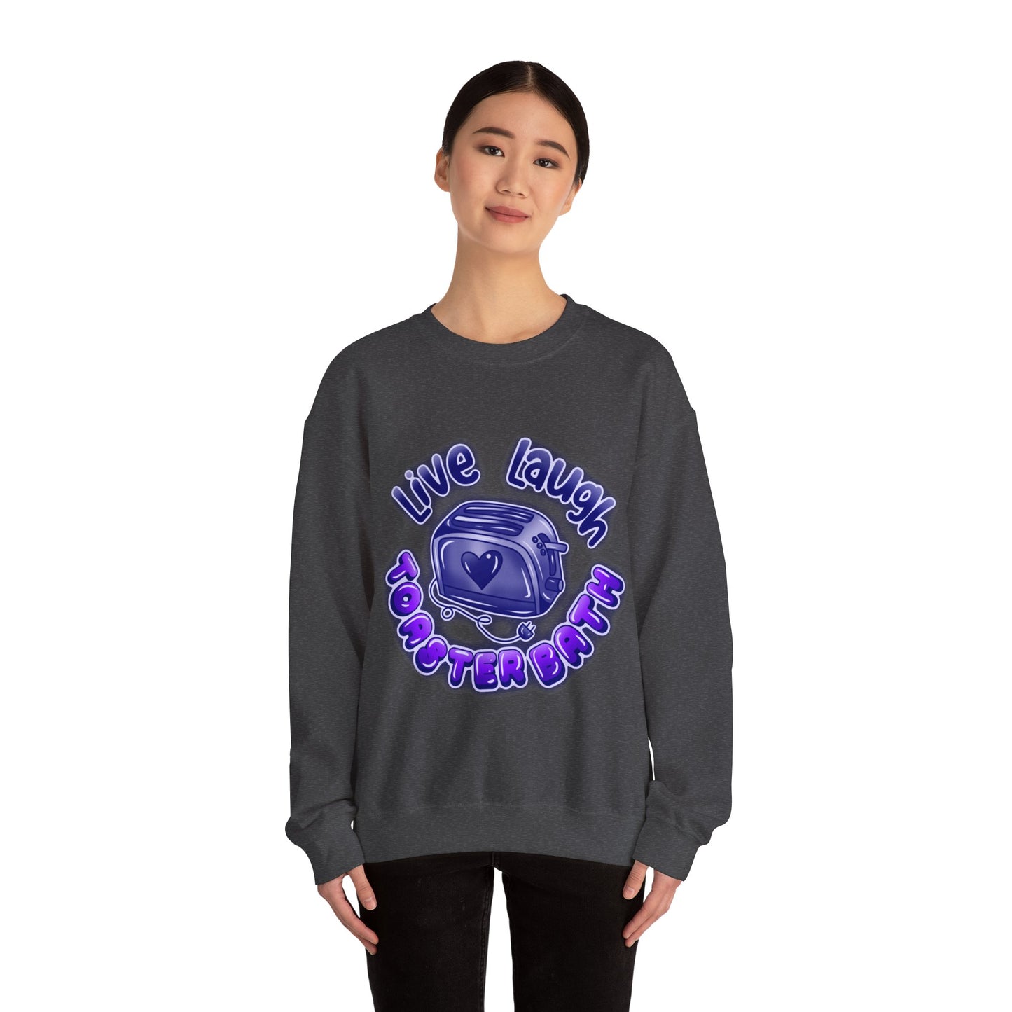 Live Laugh, Unisex Heavy Blend™ Crewneck Sweatshirt