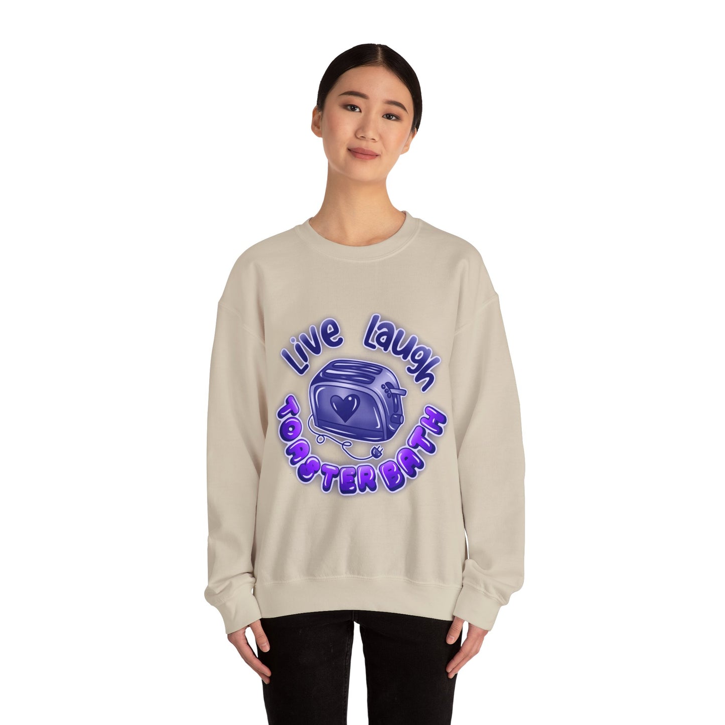 Live Laugh, Unisex Heavy Blend™ Crewneck Sweatshirt