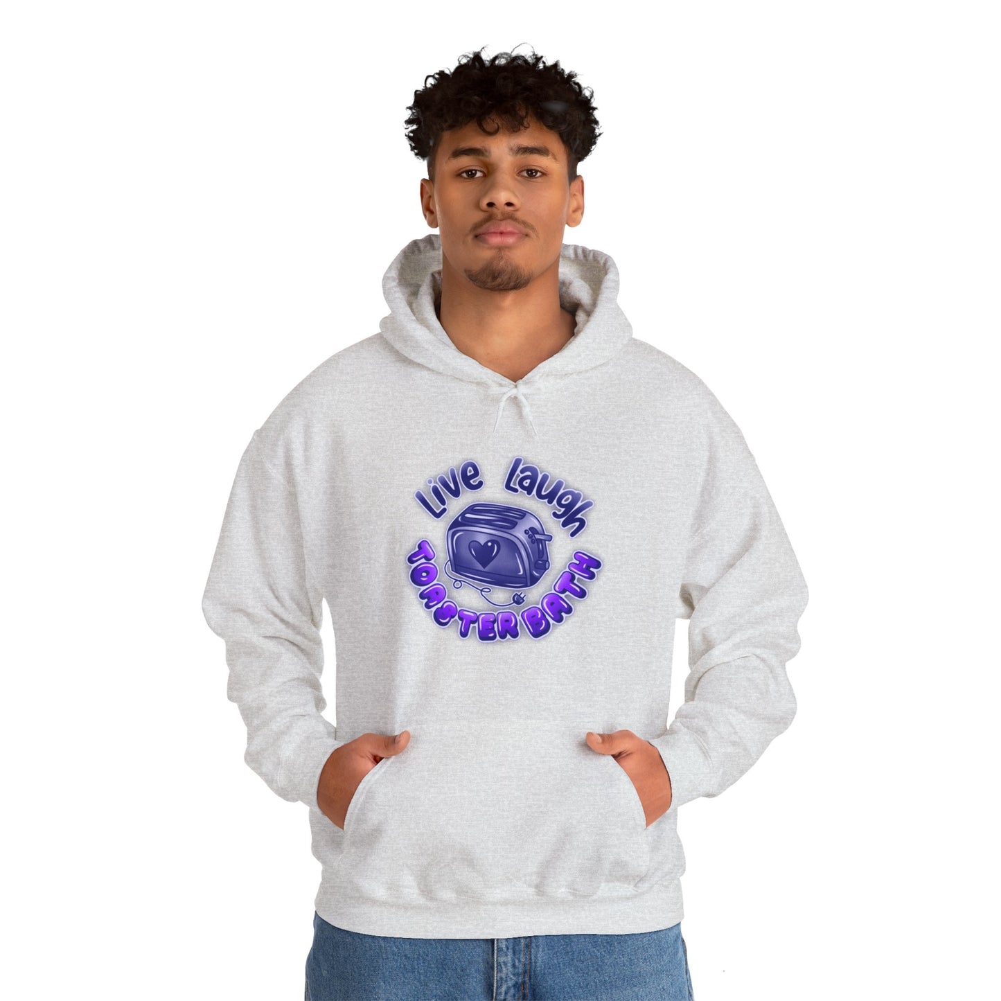 Live Laugh, Unisex Heavy Blend™ Hooded Sweatshirt