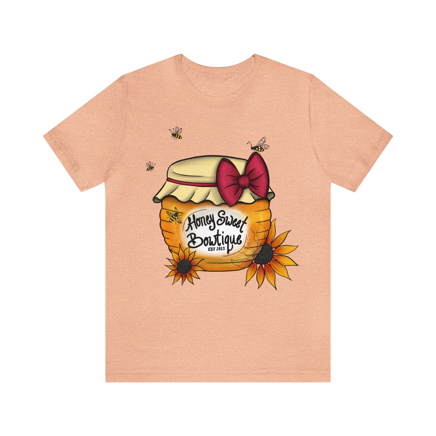 Honey Sweet Bowtique, Branded Unisex Jersey Short Sleeve Tee