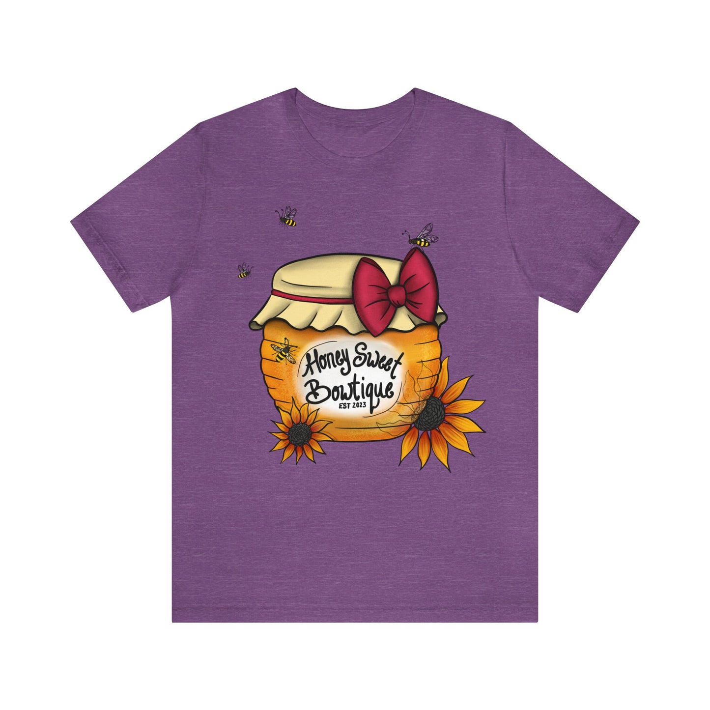 Honey Sweet Bowtique, Branded Unisex Jersey Short Sleeve Tee