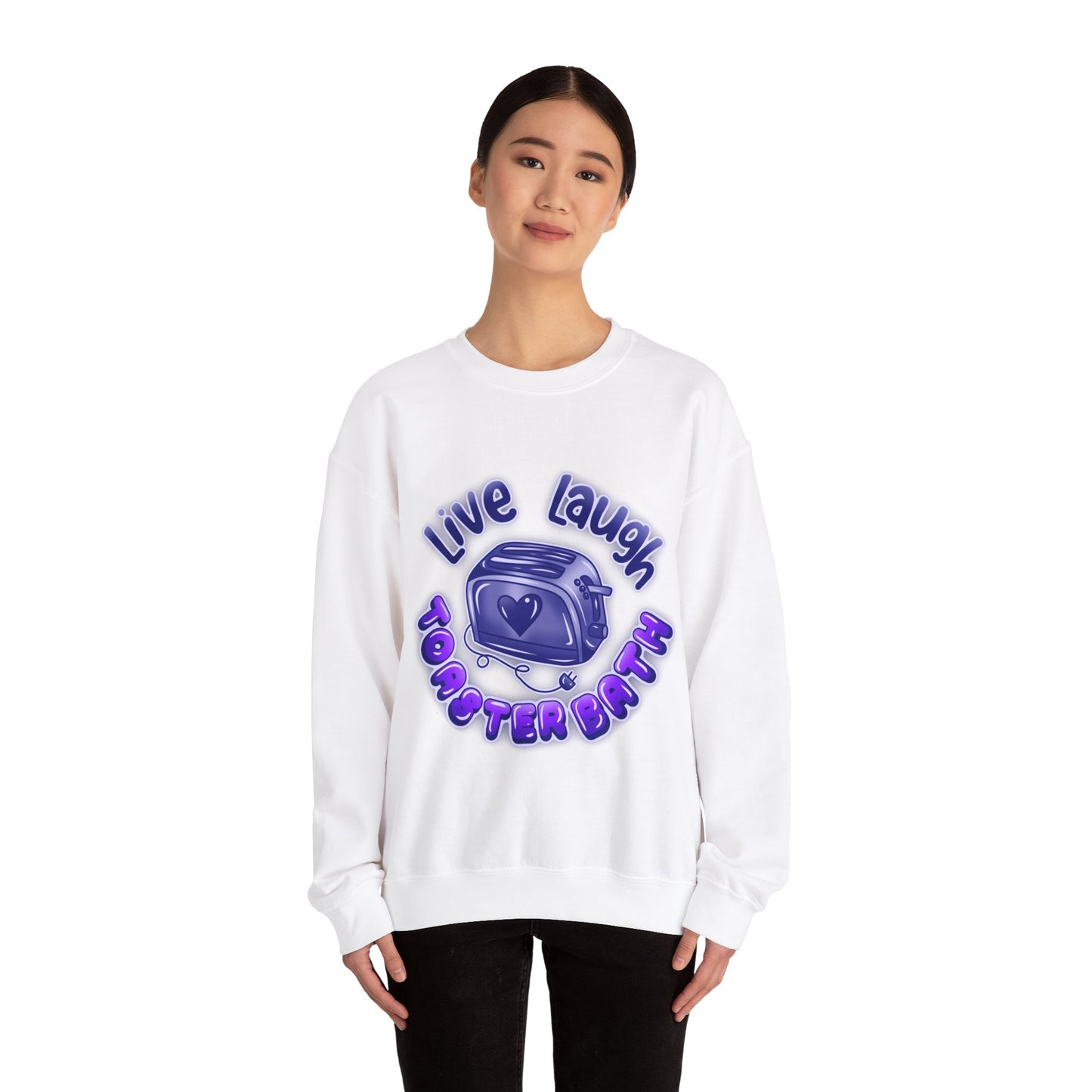 Live Laugh, Unisex Heavy Blend™ Crewneck Sweatshirt