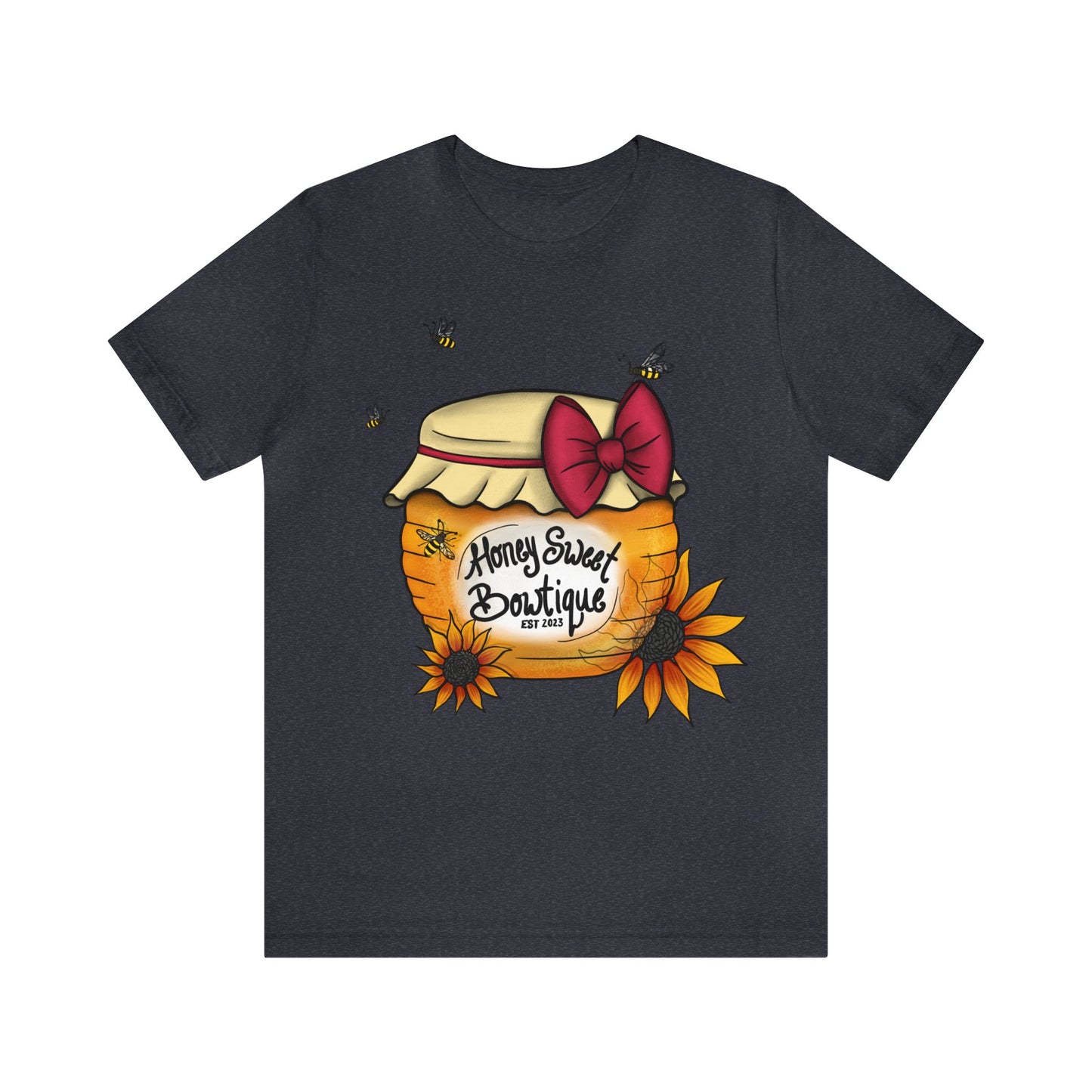 Honey Sweet Bowtique, Branded Unisex Jersey Short Sleeve Tee