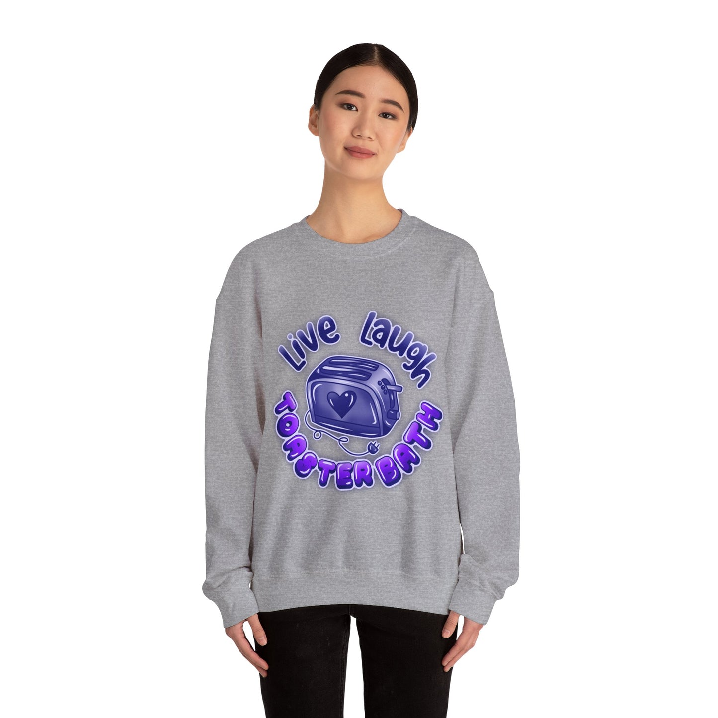 Live Laugh, Unisex Heavy Blend™ Crewneck Sweatshirt