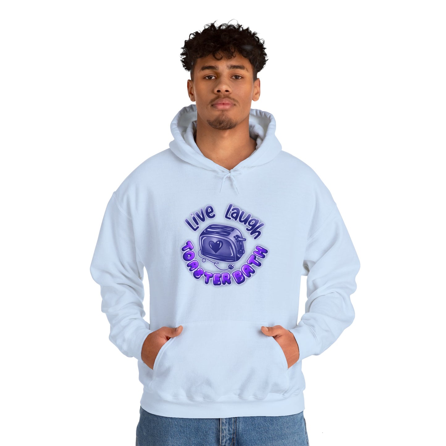 Live Laugh, Unisex Heavy Blend™ Hooded Sweatshirt