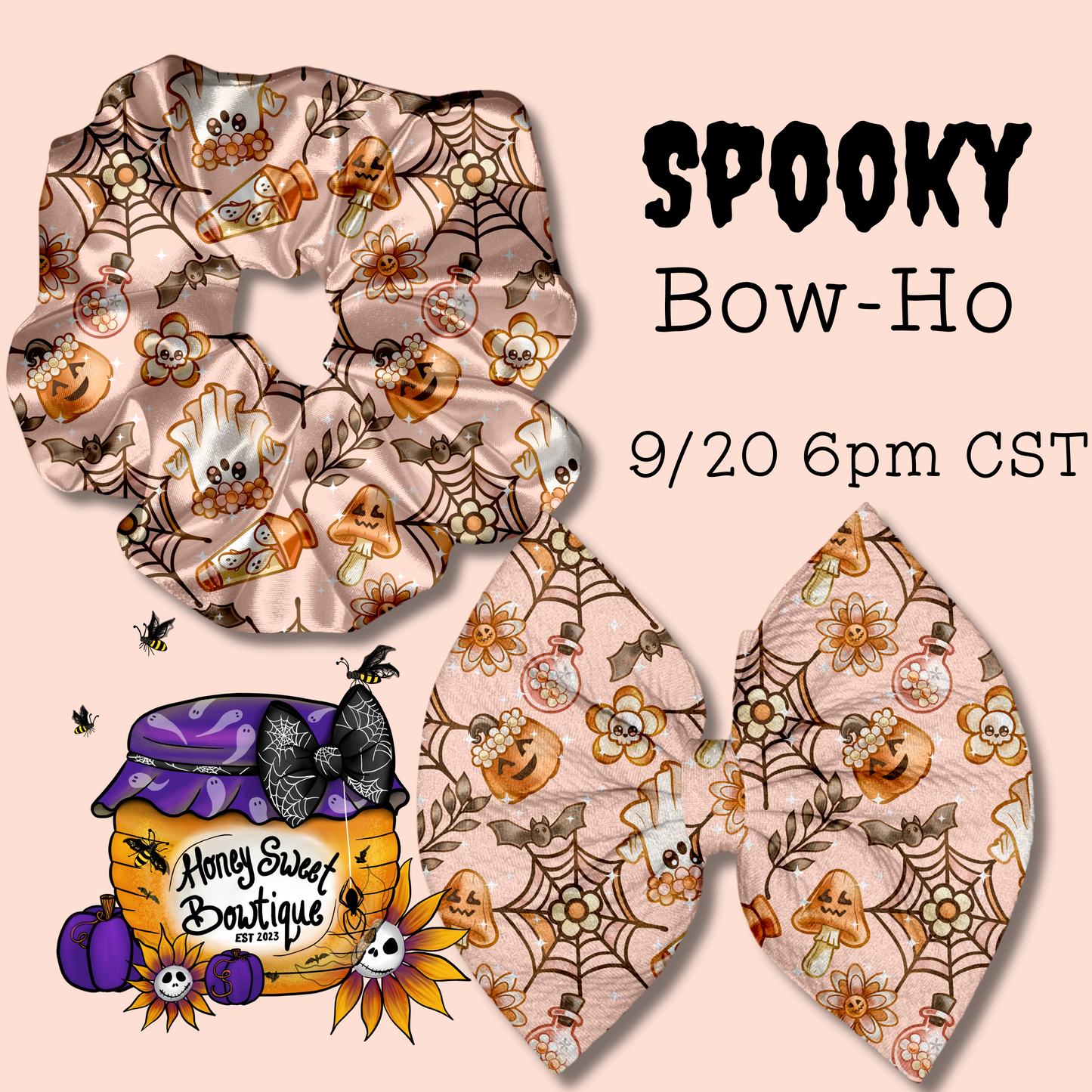 Spooky Bow-Ho Bows