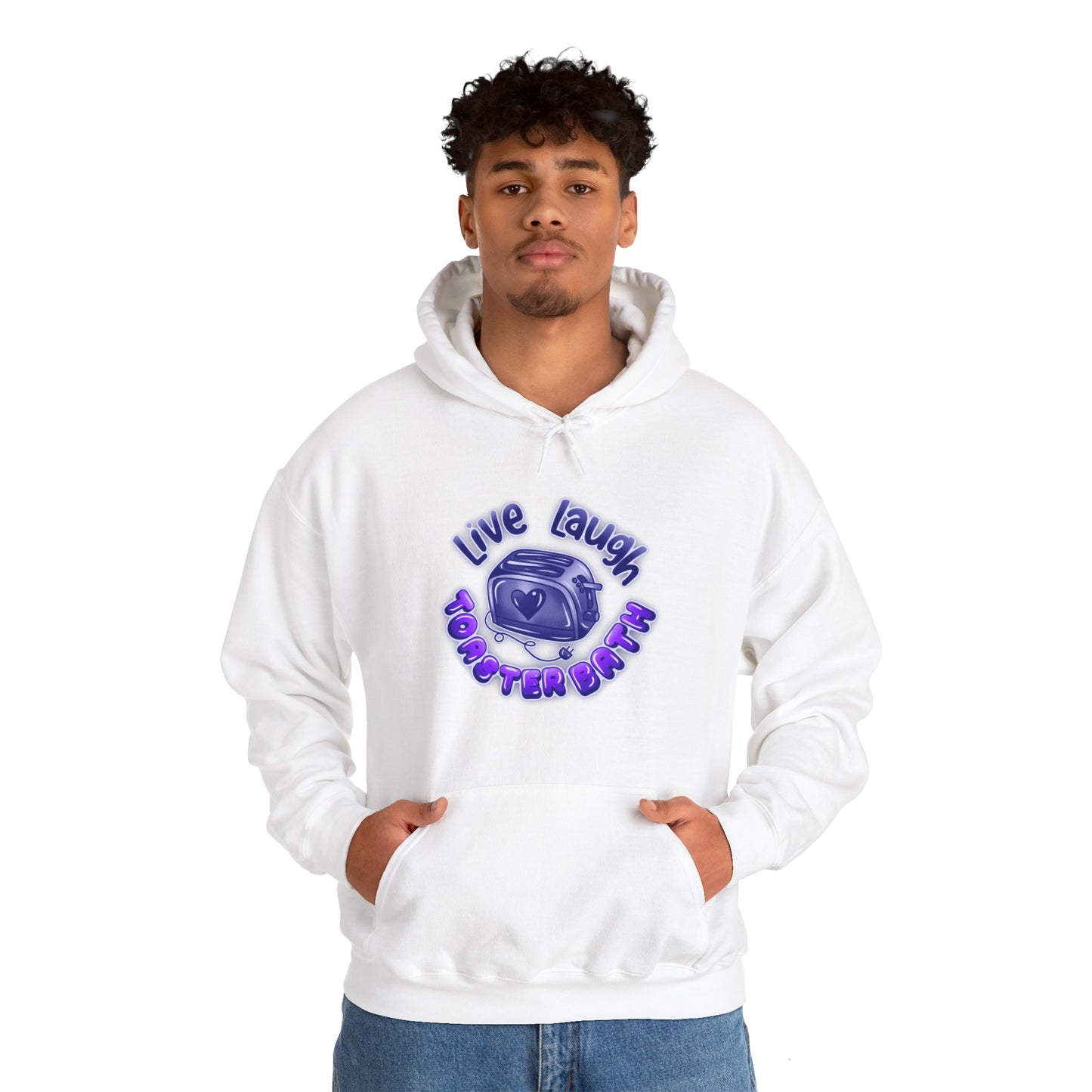 Live Laugh, Unisex Heavy Blend™ Hooded Sweatshirt