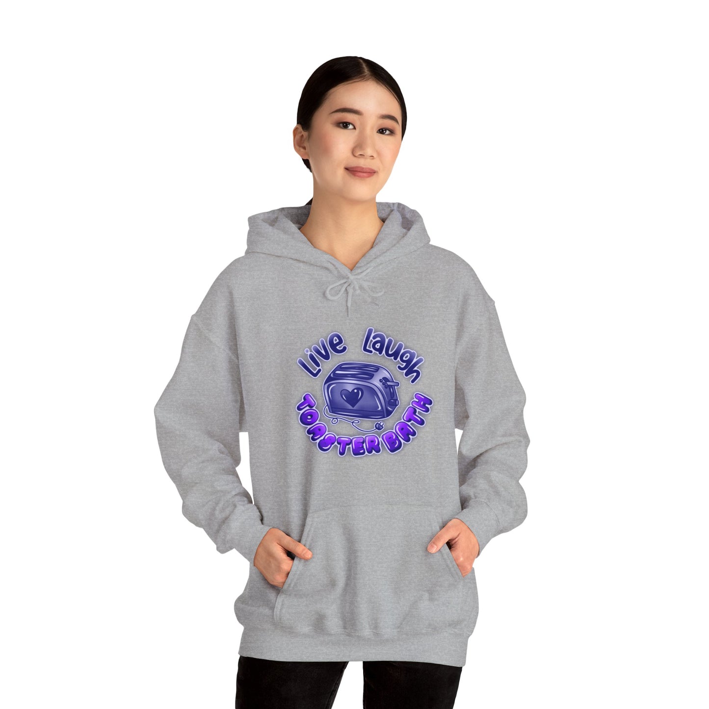 Live Laugh, Unisex Heavy Blend™ Hooded Sweatshirt