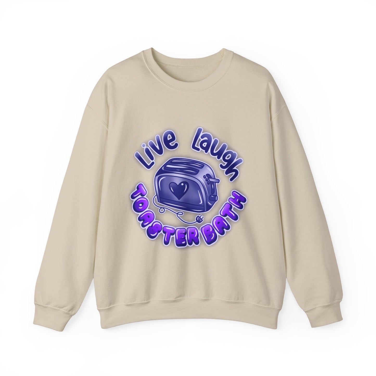 Live Laugh, Unisex Heavy Blend™ Crewneck Sweatshirt