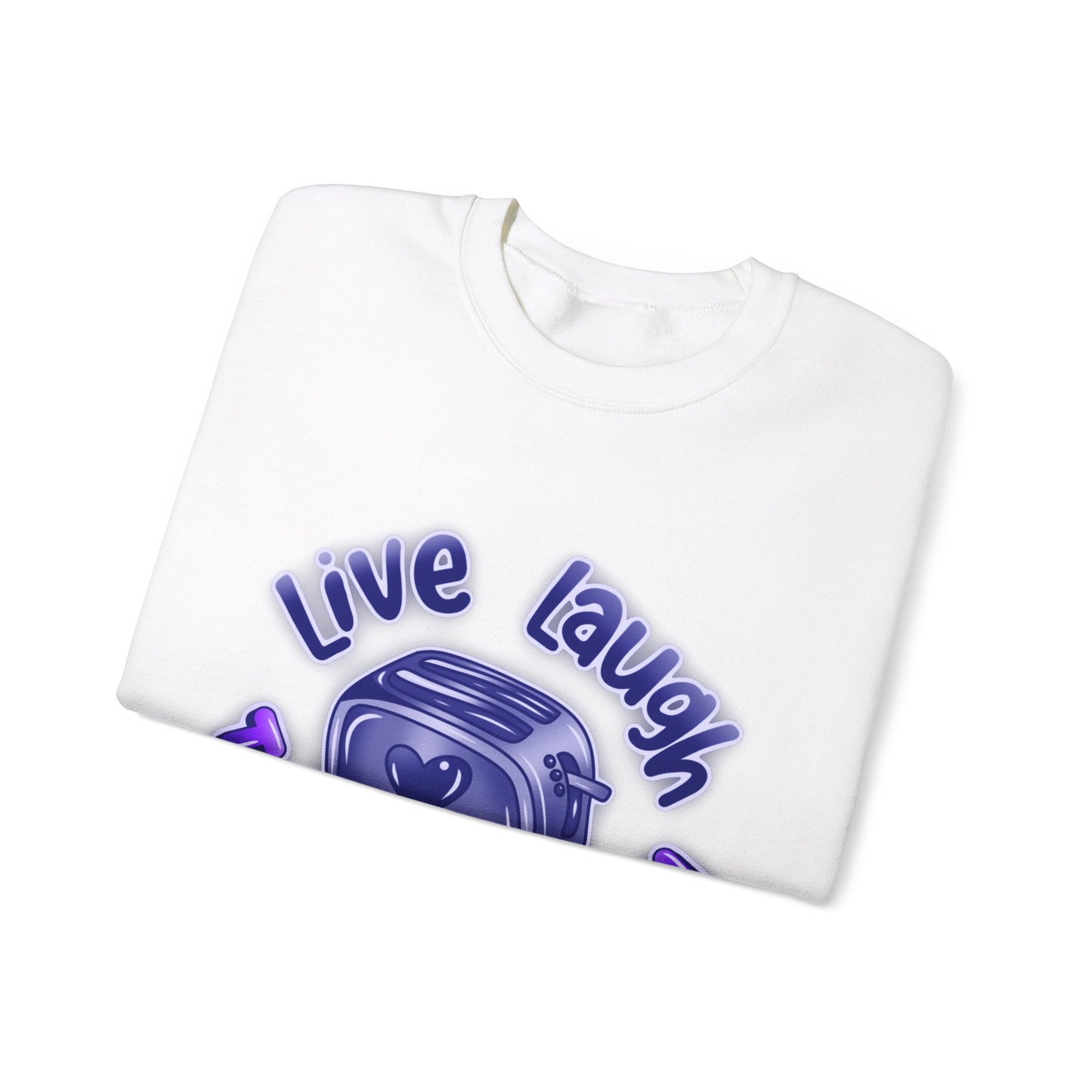 Live Laugh, Unisex Heavy Blend™ Crewneck Sweatshirt