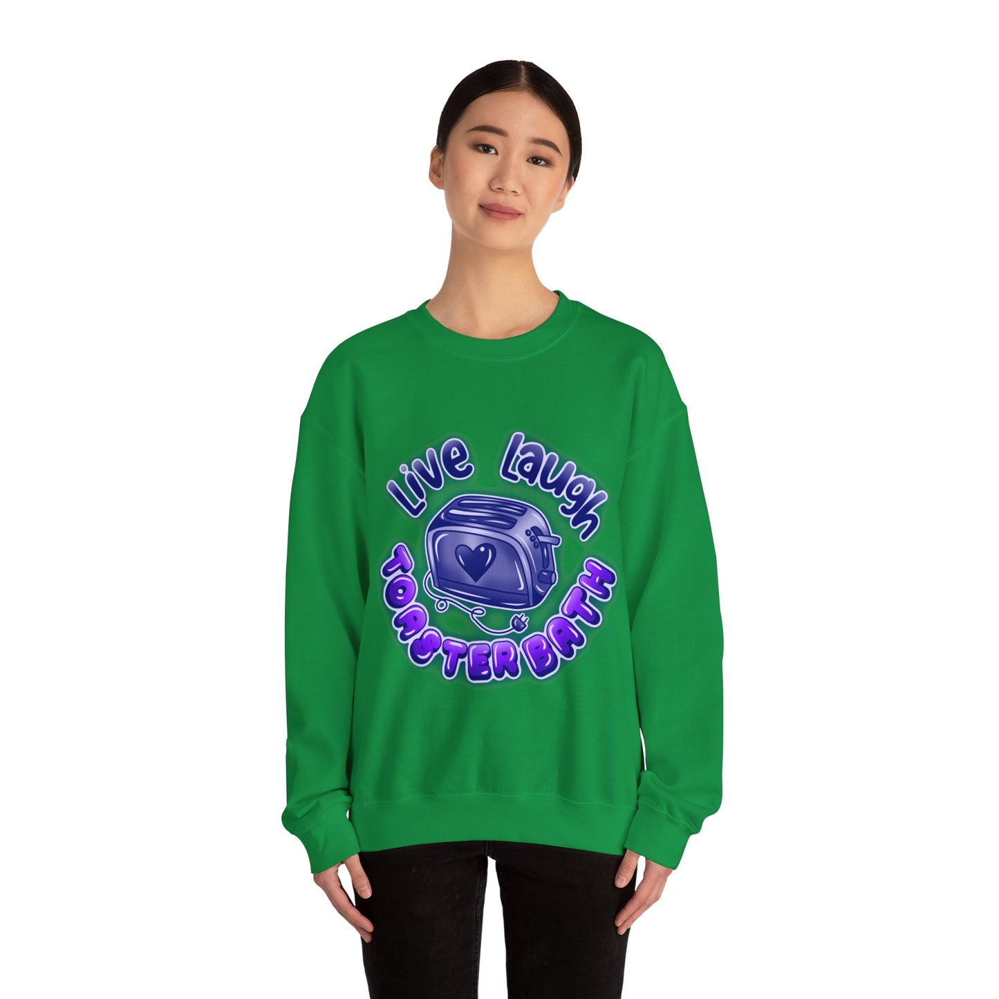 Live Laugh, Unisex Heavy Blend™ Crewneck Sweatshirt