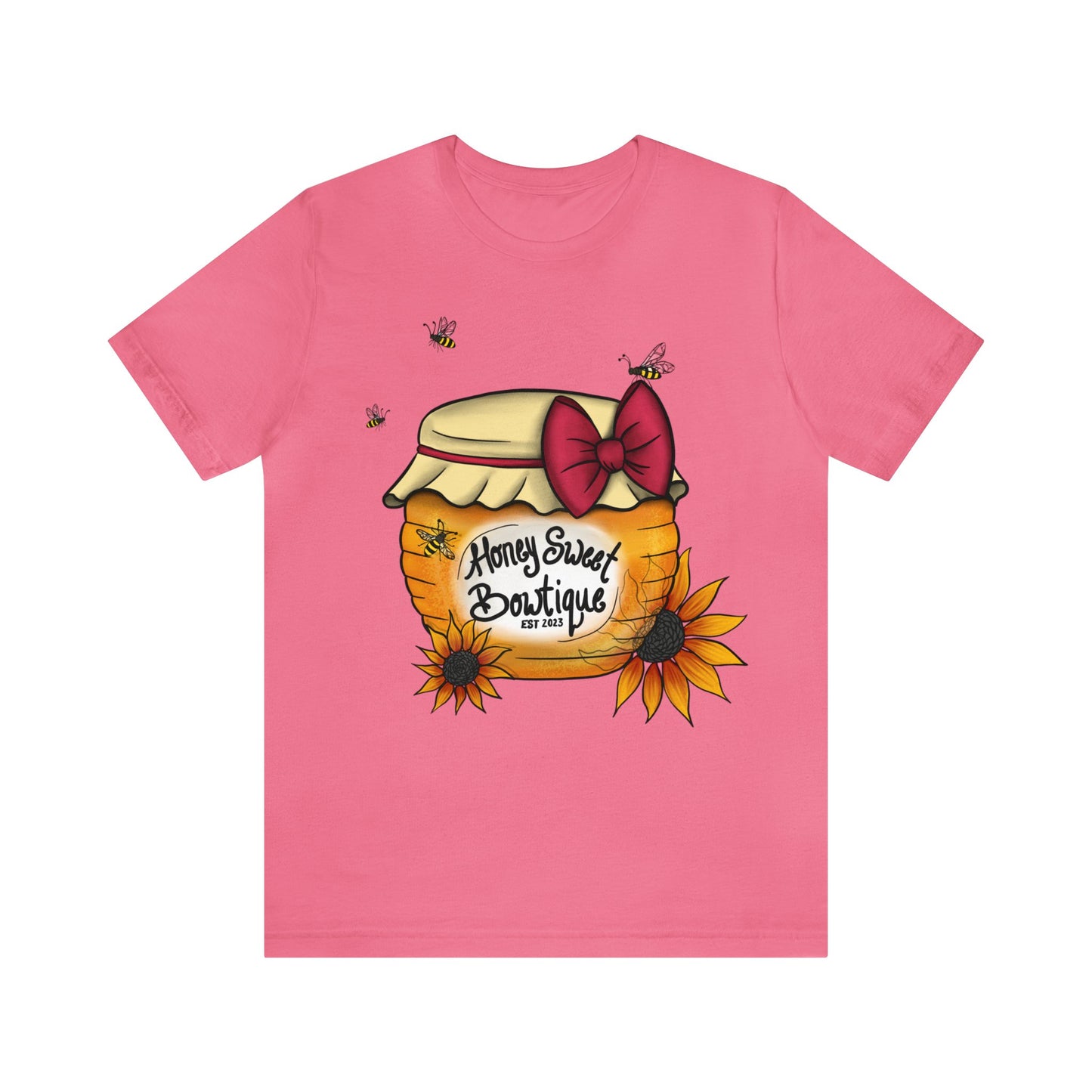 Honey Sweet Bowtique, Branded Unisex Jersey Short Sleeve Tee