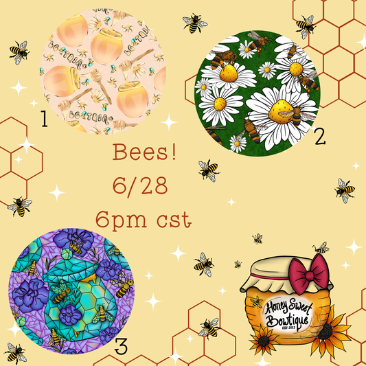 Bees! — Scrunchies and Headbands