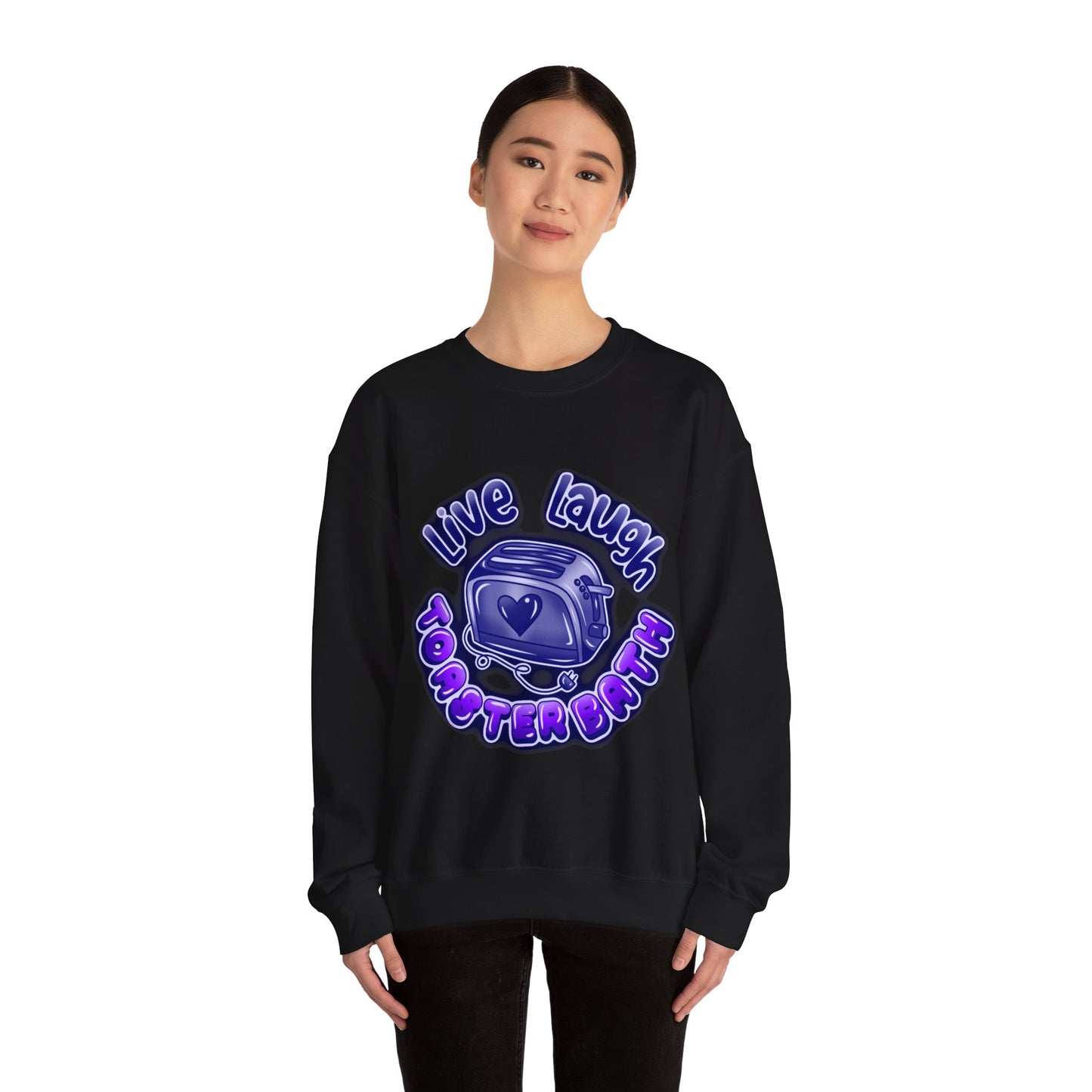 Live Laugh, Unisex Heavy Blend™ Crewneck Sweatshirt