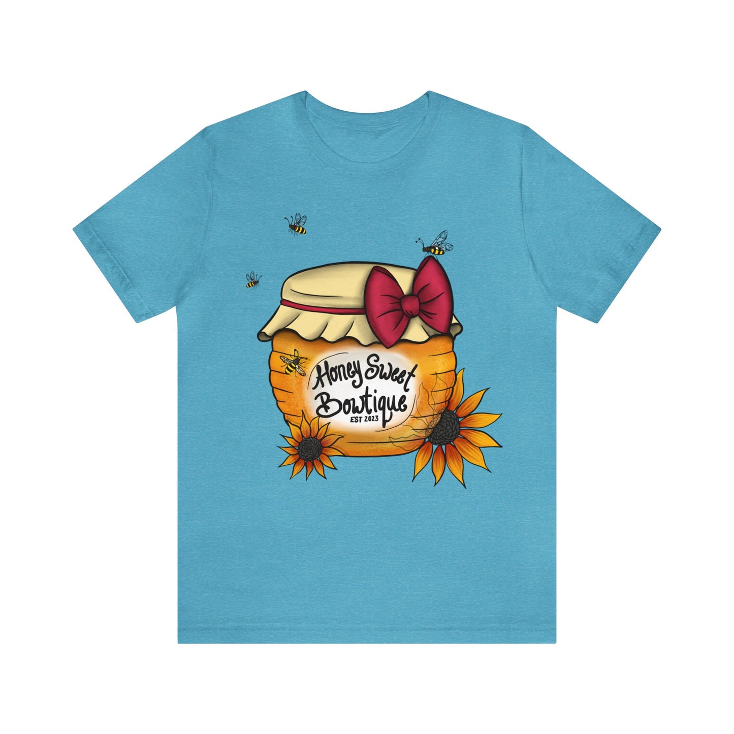 Honey Sweet Bowtique, Branded Unisex Jersey Short Sleeve Tee