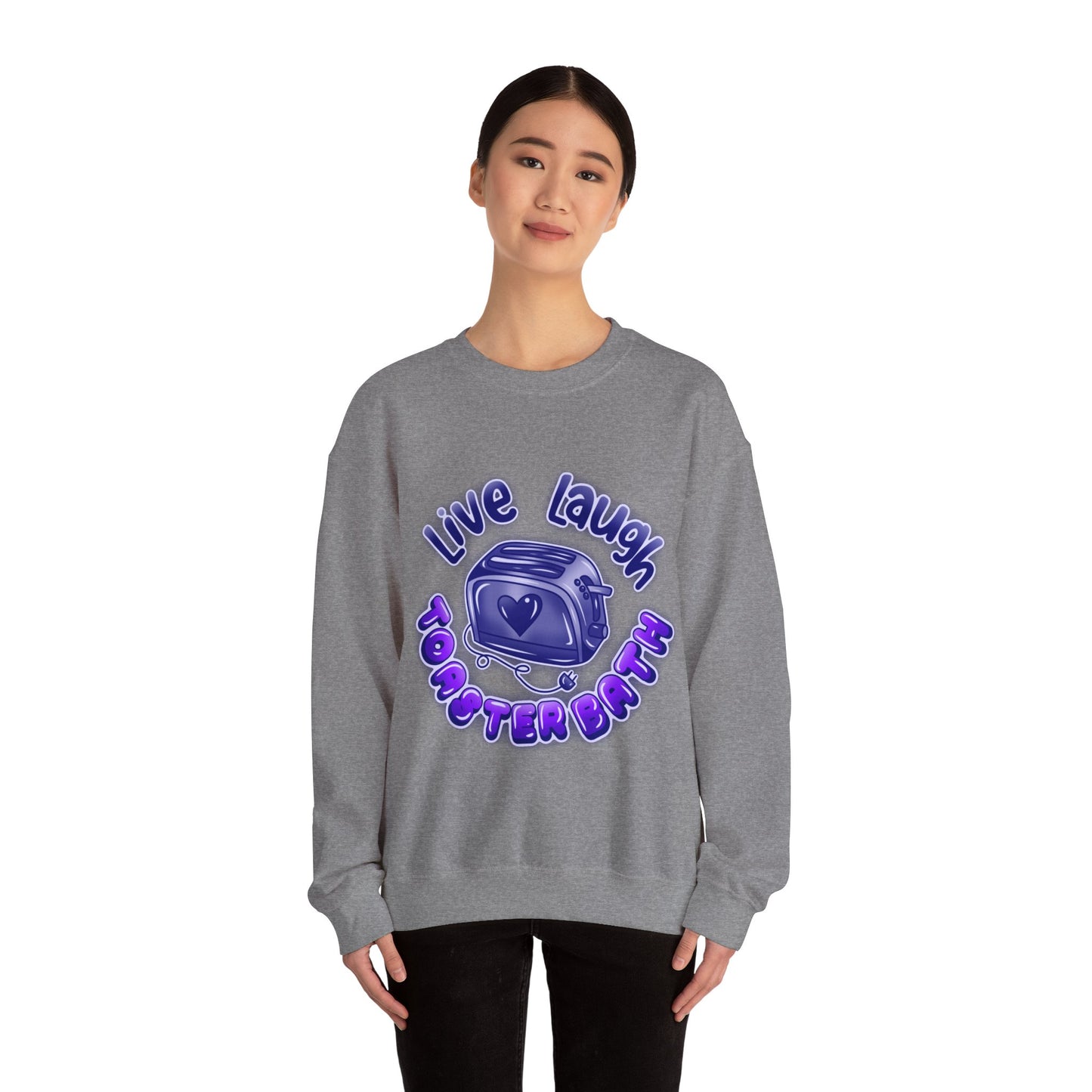 Live Laugh, Unisex Heavy Blend™ Crewneck Sweatshirt