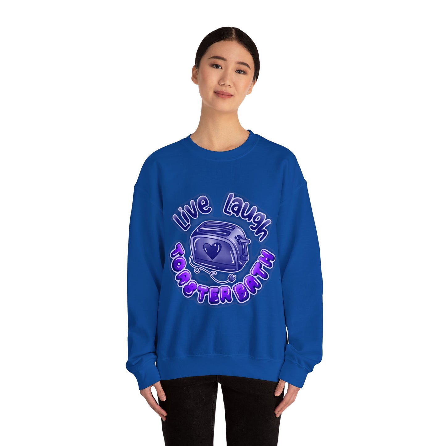 Live Laugh, Unisex Heavy Blend™ Crewneck Sweatshirt