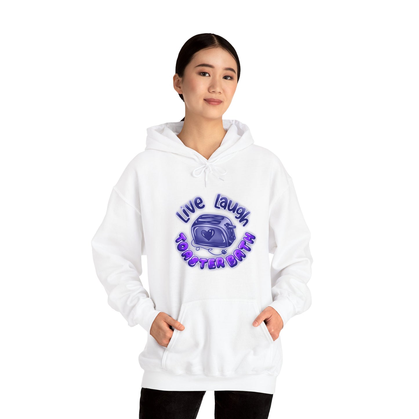 Live Laugh, Unisex Heavy Blend™ Hooded Sweatshirt