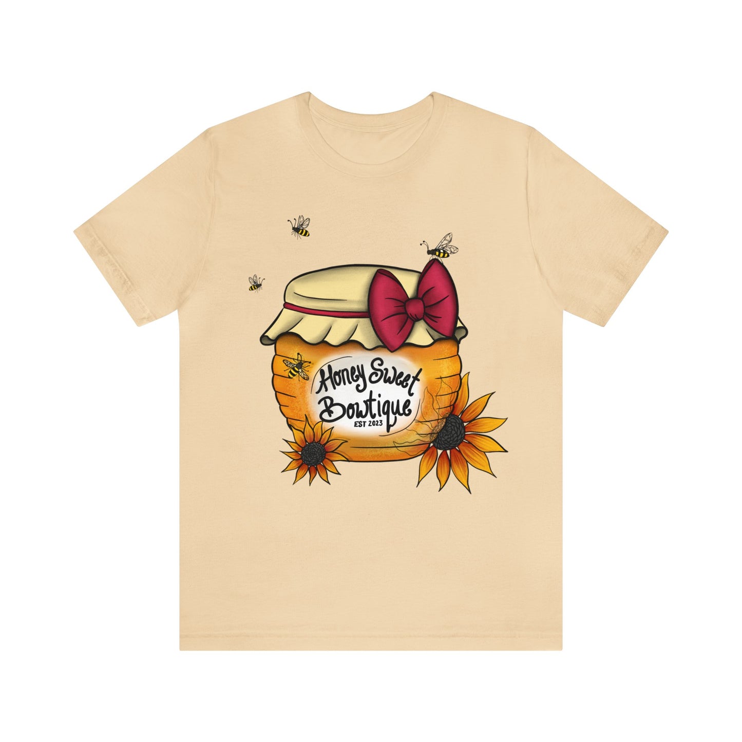 Honey Sweet Bowtique, Branded Unisex Jersey Short Sleeve Tee