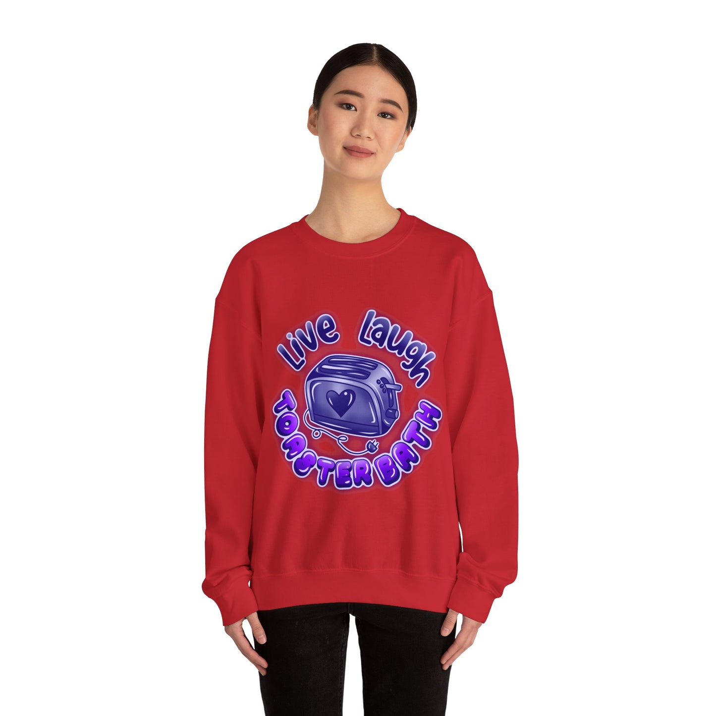 Live Laugh, Unisex Heavy Blend™ Crewneck Sweatshirt