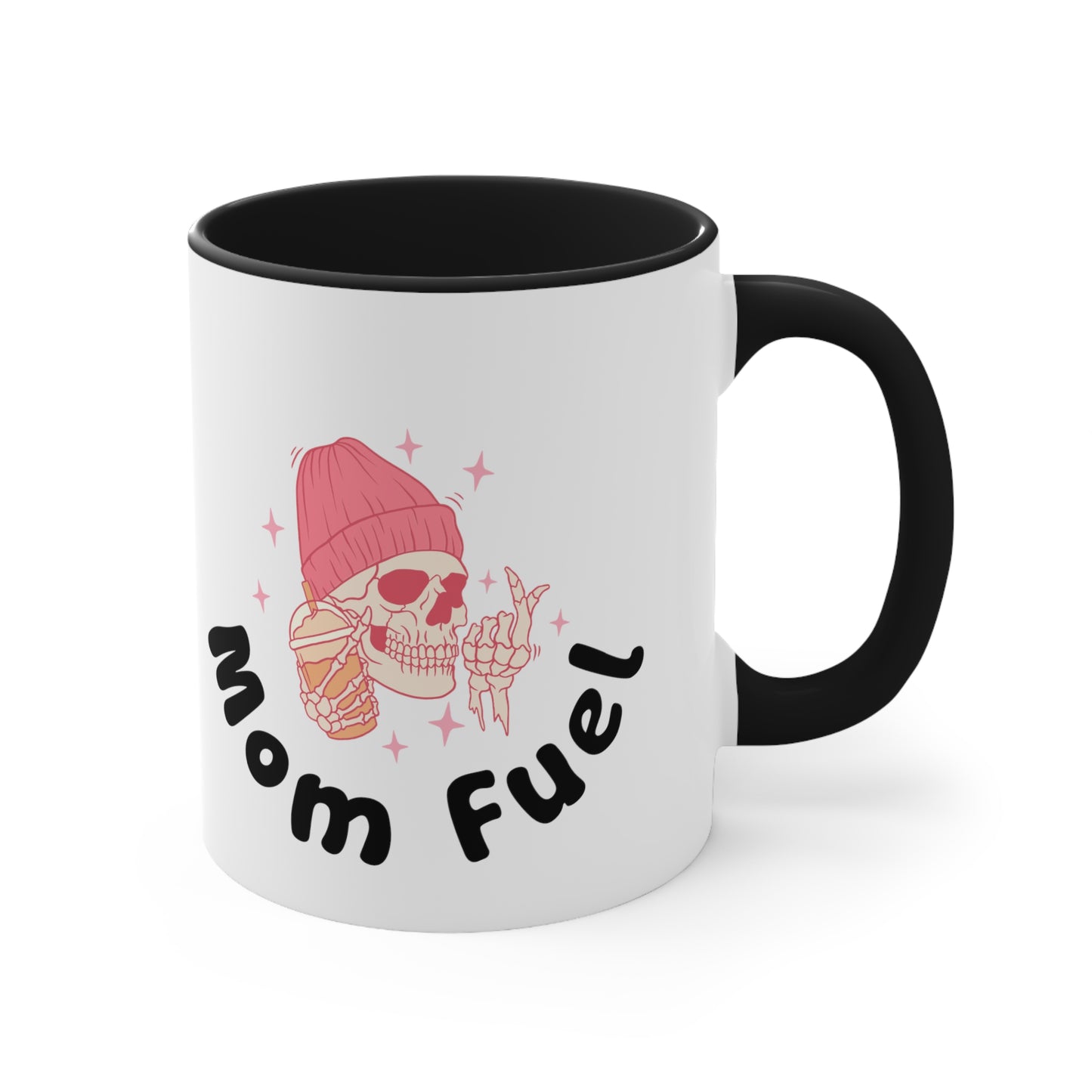 Mom Fuel, Accent Coffee Mug, 11oz