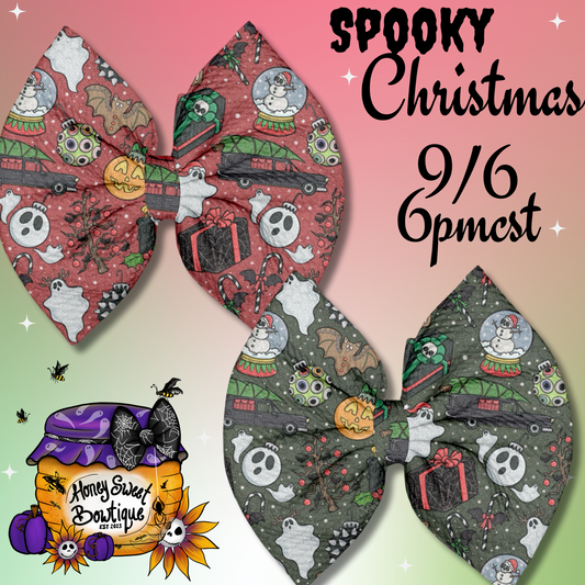 Spooky Christmas — Bows