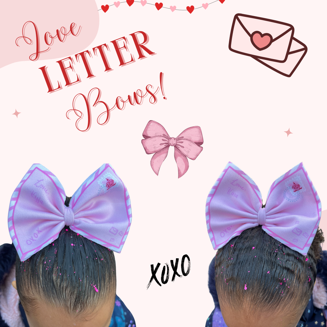 Love Letter Custom Name Bow